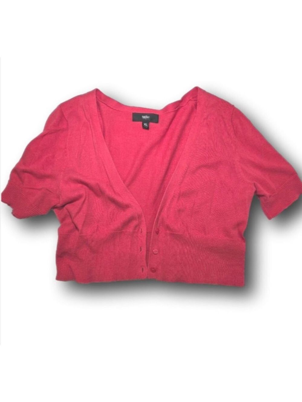 Women's Mossimo Red Cardigan XL